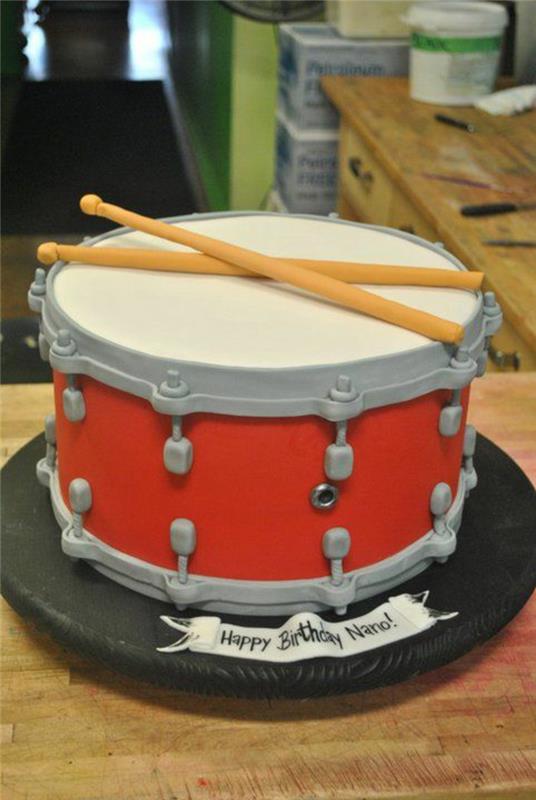 30. rojstnodnevna torta originalna originalna glasbena torta za rojstni dan