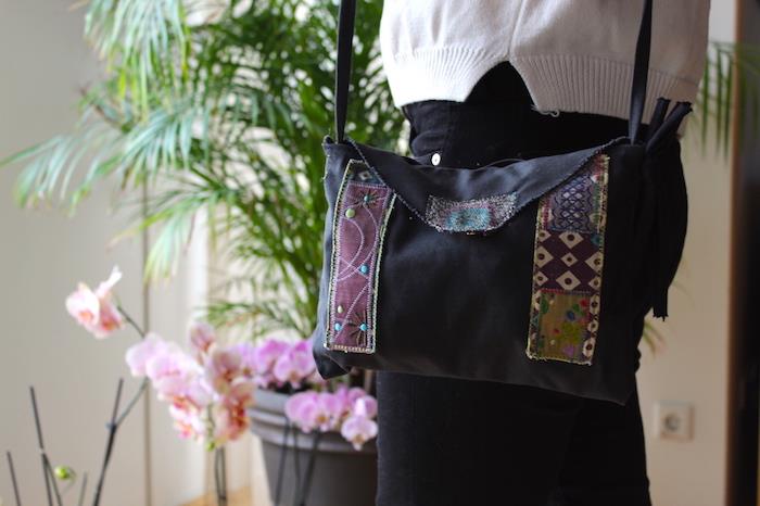 Jean omuz çantası, dikiş anlatımı, kendin yapabileceğin kumaş çanta modelleri