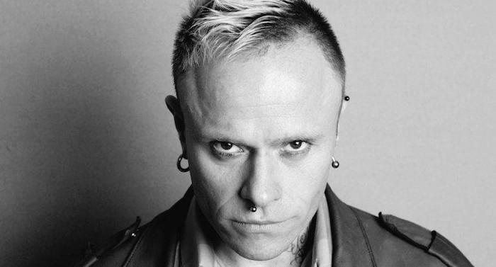 Grubun keith Flint şarkıcısının siyah beyaz fotoğrafı, dahi 4 Mart'ta evinde ölü intihar buldu