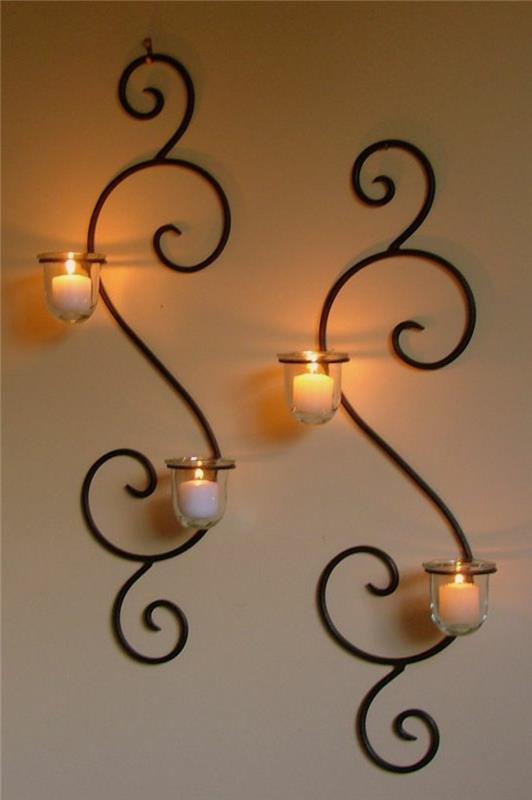 žvakidė-siena-dizainas-žvakidė-interjero dizainas
