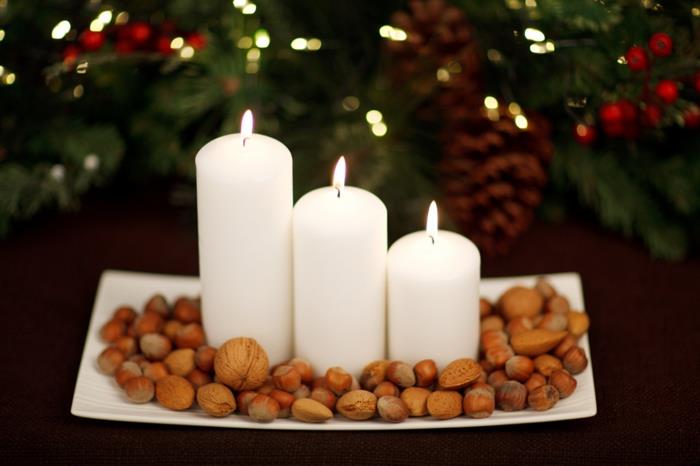 božični-svečniki-božični-svečni-božični-venčki-beli