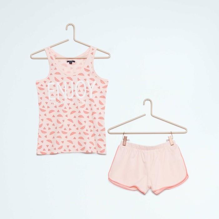 pijamas-summer-child-Enjoy-10-Euros-girl-Kiabi -ized size