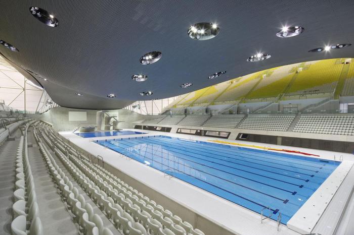 olimpik-yüzme-havuzu-güzel-inşaat-bir-spor-merkezi-Londra
