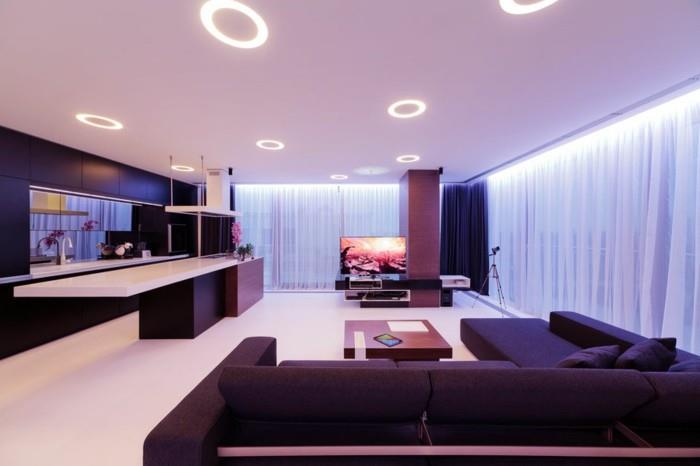 ucuz-led-tavan-duvar-ışık-ucuz-gergi-tuval-tavan-tasarım-salon-lambalı-oturma odası