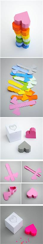 zložljive-papir-figure-kako-narediti-papir-origami-obarvane-rose-papir-figure