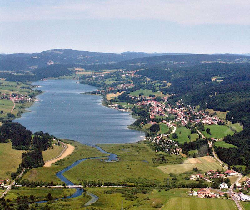 največje francosko jezero lac de saint point