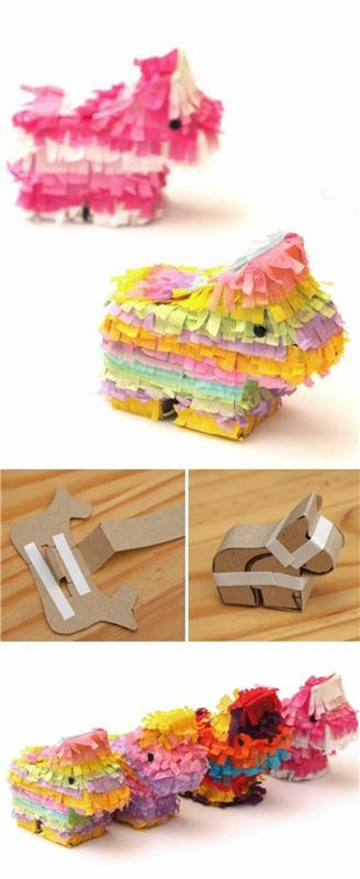 Originali „pasidaryk pats“ maža dovanų dėžutė pigiai pinata