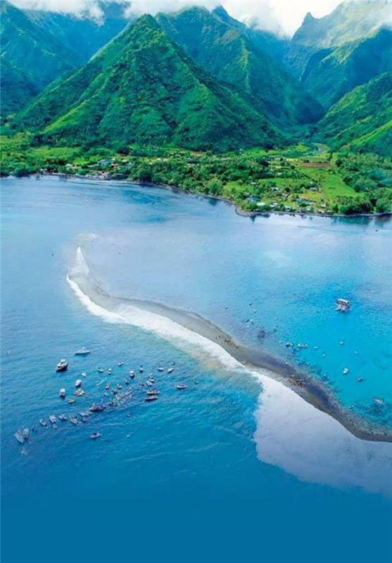 Prancūzijos Polinezijos kelionė-grynų vandenų ir ugnikalnių salos
