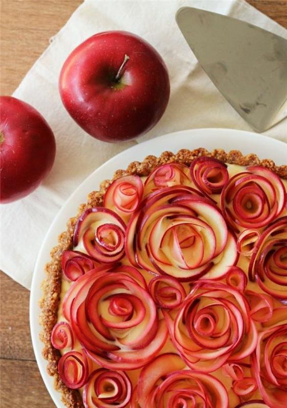 pečena-jabolka-rose-pečena-jabolčna pita