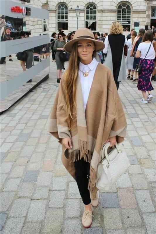 pončo-plašč-opt-za-bež-za-a-boho-šik-style
