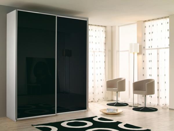 minimalistična-črna-vrata-drsna-omara-vrata