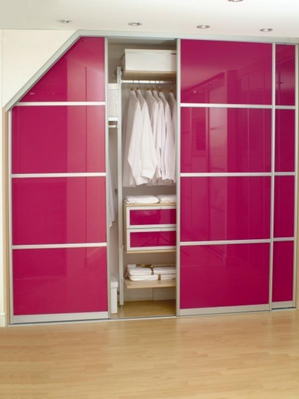 roza-drsna-garderobna vrata