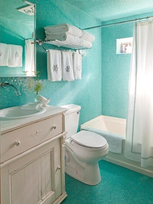 rankšluosčių laikiklis-vonios kambarys-turkio spalvos