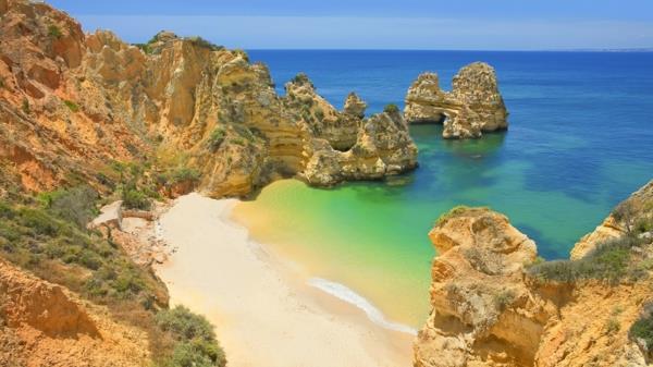 portekiz-sahil-ziyaret-algarve-bay-plaj-doğa