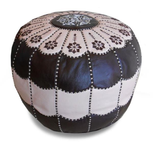 Maroško-pouf-v-črno-beli