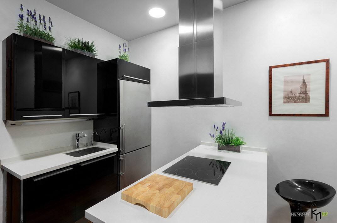 Interior contrastante
