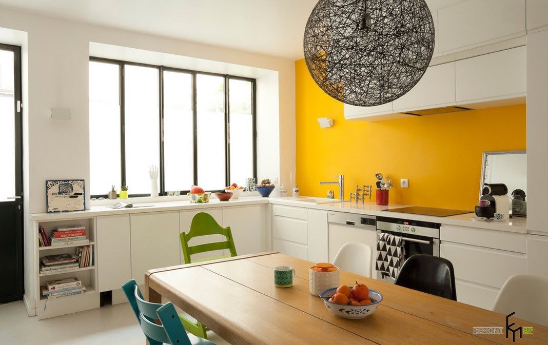 Cocina luminosa