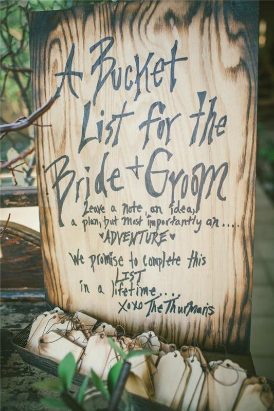 Originali vestuvių svečių knygos idėja Vestuvių svečių knygos rėmo svečių knygų idėjos, ką reikia nuveikti prieš mirtį