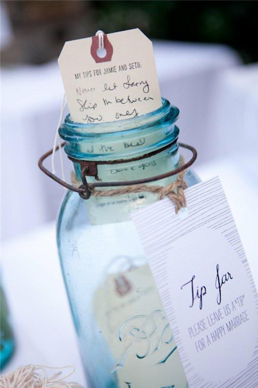 Personalizuota vestuvių svečių knyga senovinių vestuvių svečių knygų mažas buteliukas su šaunių pranešimų idėja