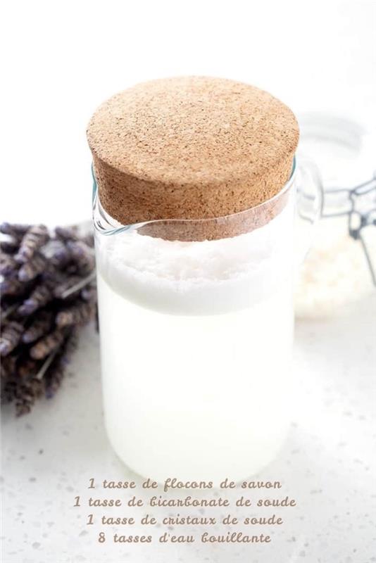 zer atık ürün organik çamaşırlarınızı soda kristallerinde, kabartma tozu ve sabun pullarında yapın diy az ürün fikri