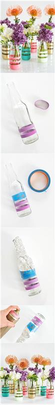 „Pasidaryk pats“ projektas-originalus stiklo butelis, paverstas soliflora