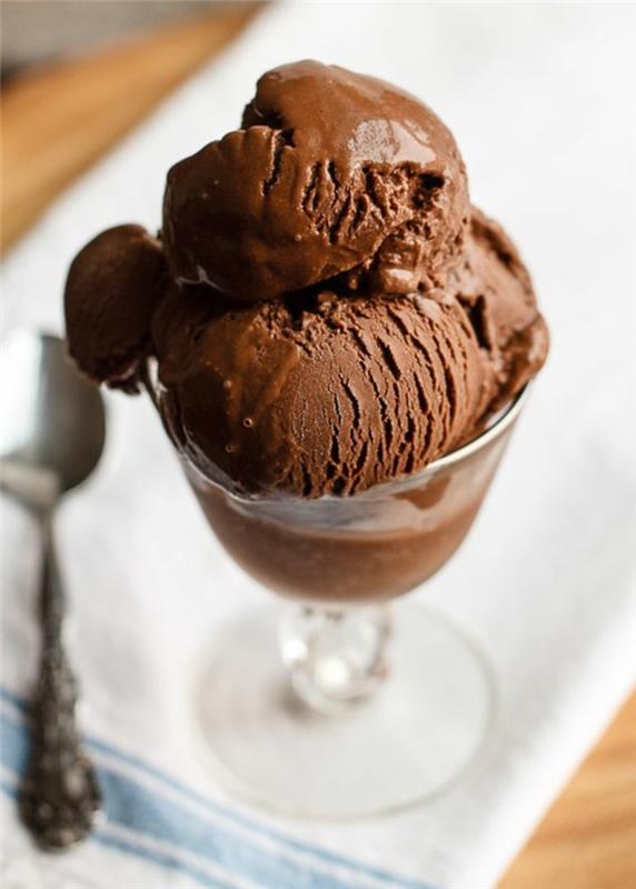 kaip paruošti itališkus ledus, Sicilijos šokoladinių ledų receptas