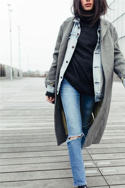 oversize-kazak-kadın-jean-delik-denim-ceket-mont