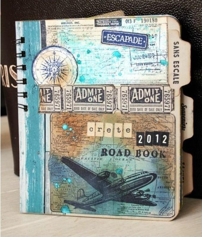 quaderno-di-viaggio-anelli-copertina-rigida-decorata-ritagli-giornale-stile-vintage-mappamondo-aereo