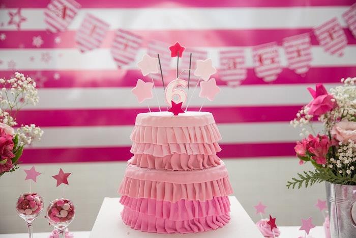 Recept za rojstnodnevno torto enostavna ideja za rojstnodnevno torto dizajn roza torte