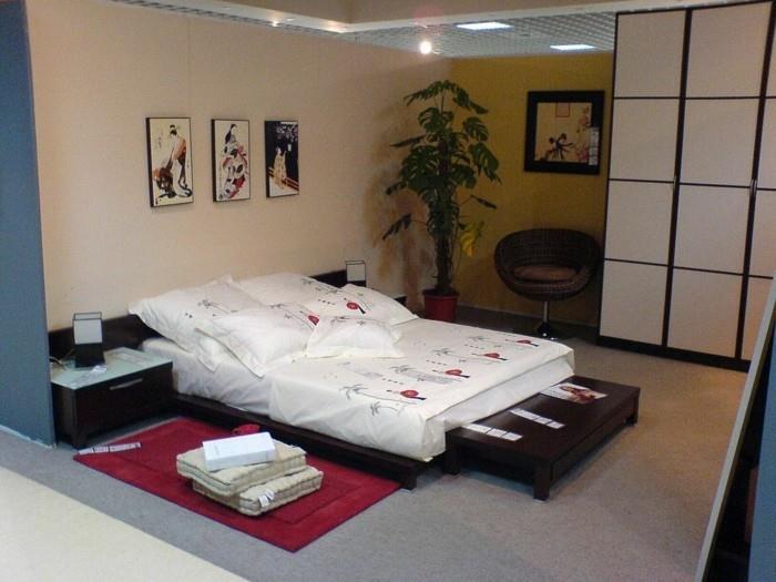 kakšna-cool-bela-zen-spalnica-dekoracija