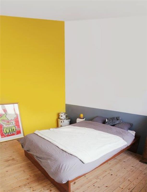 hangi-saten-boya-çift kişilik-yatak odası-renk-sarı-beyaz-seçmek için