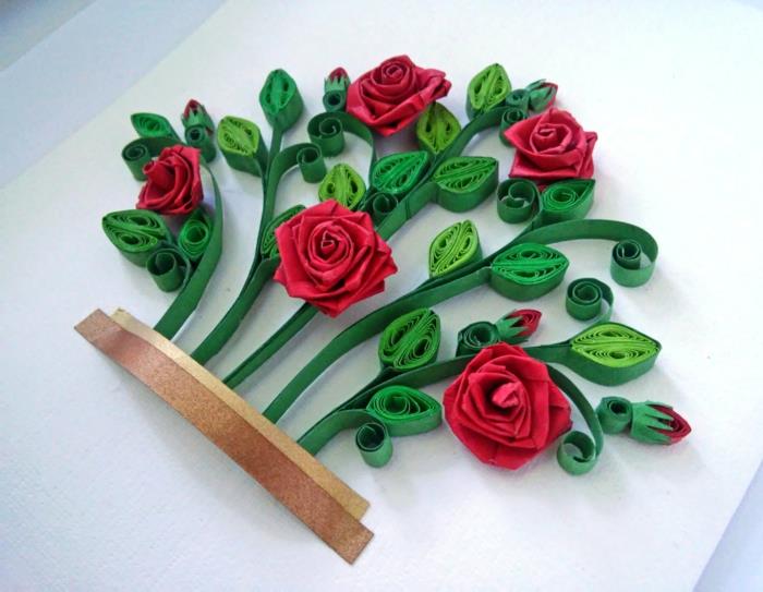 kolay bir teknikle yaratılan çiçek süsleme gülleri, 3d sanatsal boyama