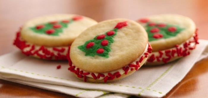 Kalėdų sausainių receptas apvalios formos Kalėdų sausainiams ir Kalėdų papuošimui