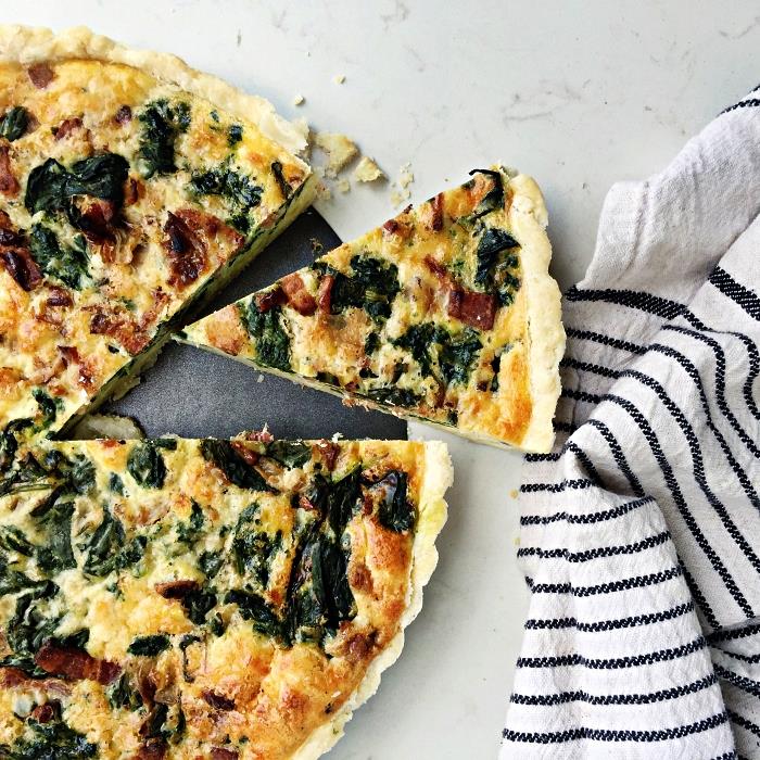 lengvas receptas vakarui, quiche receptas su kopūstais ir sūriu be trapumo