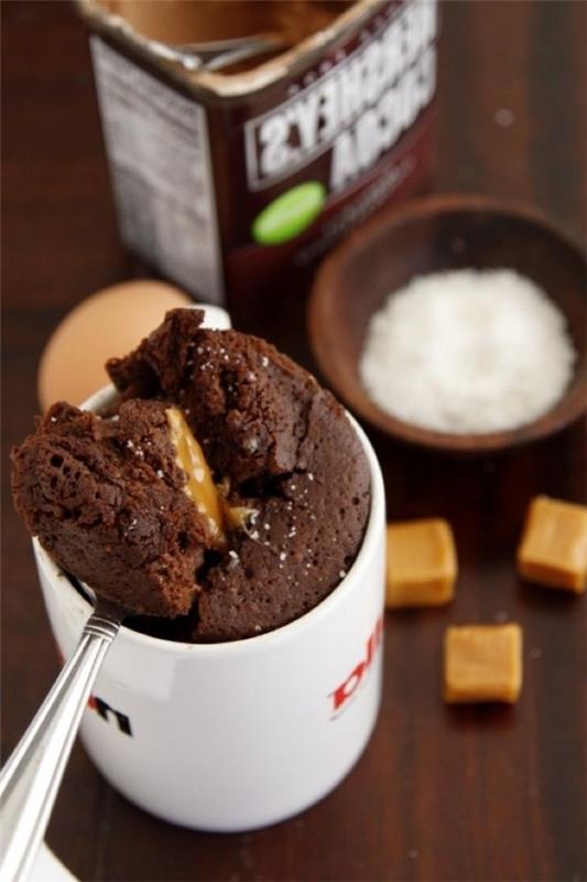 čokoladna torta-recept-kako-mafinirati v skodelici