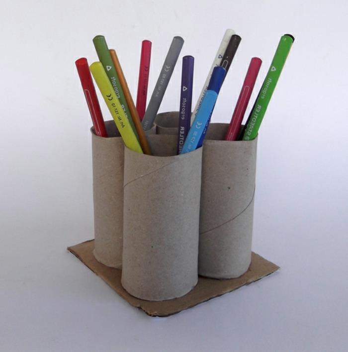 recikliraj-to-WC-roll-organizacijo-za-svoje-svinčnike