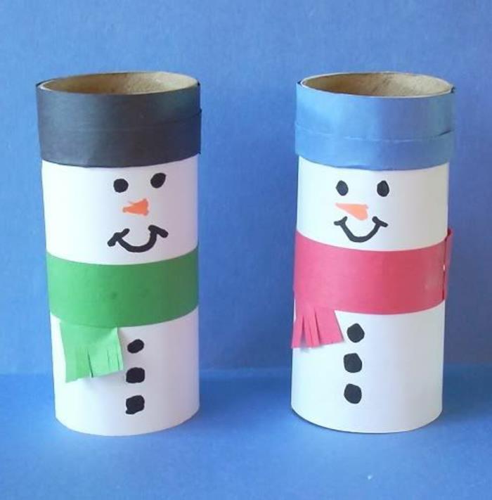 recikliraj-toaletni-papir-roll-mali-snežaki