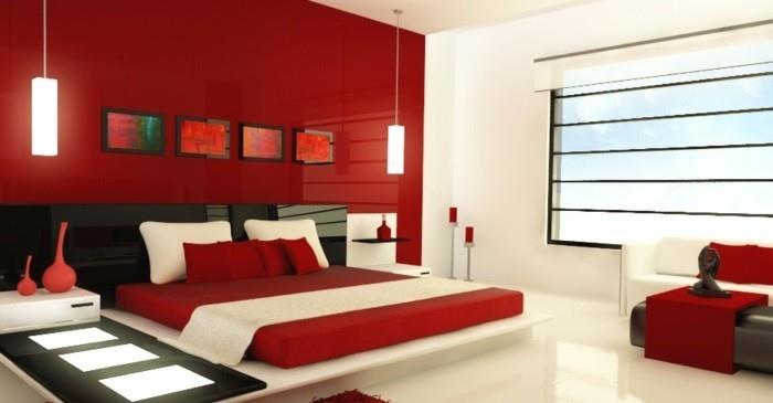 rdeče-bela-črno-modna-spalnica