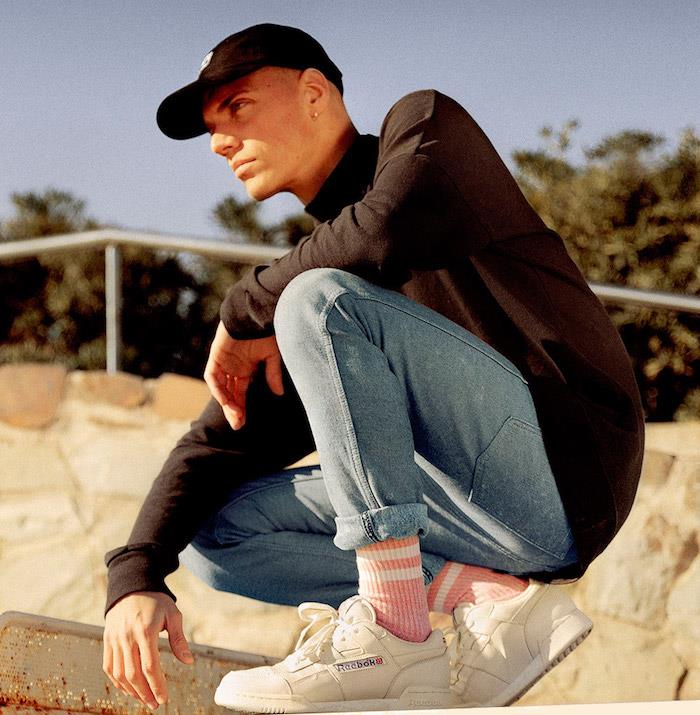 fotografija košarkarski trend trenutka retro slog vintage tenis reebok vadba več