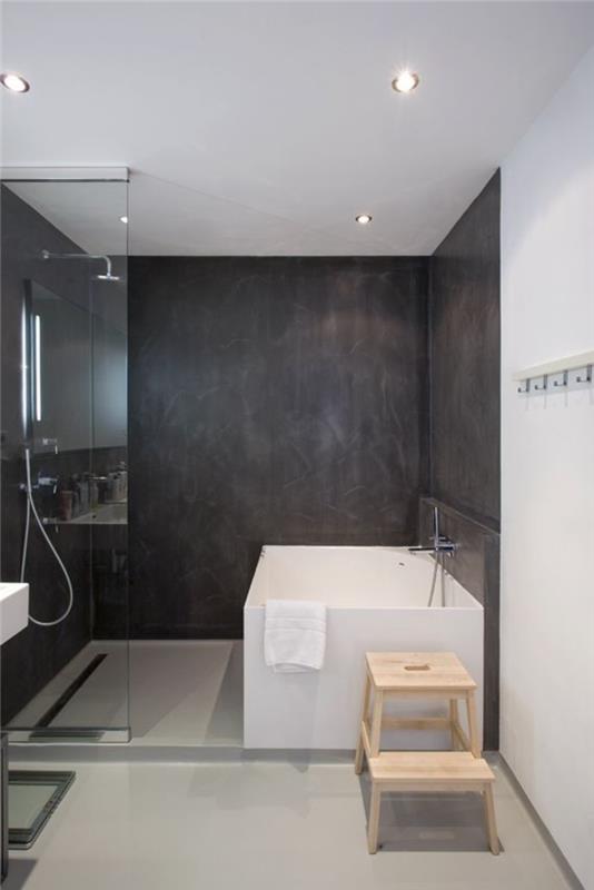 yenileme-bir-banyo-tasarım-fikri-fayans-banyo-siyah kiremitli-leroy-merlin-ucuz
