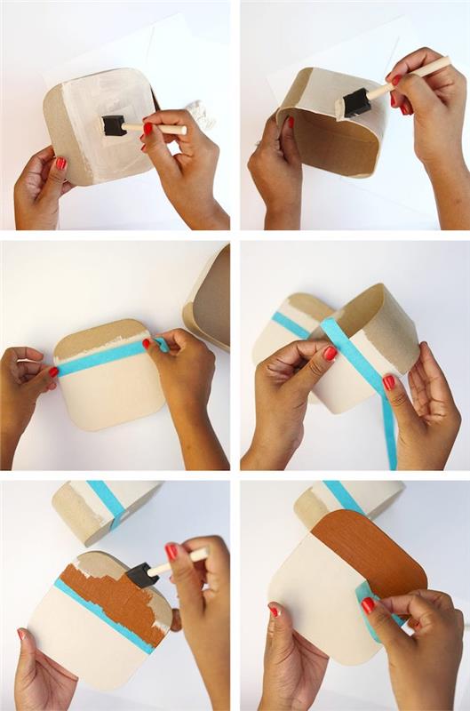 karton kutu nasıl yeniden boyanır, instagram fotoğraflı hatıra kutusu yapma fikirleri, kendin yap hediye