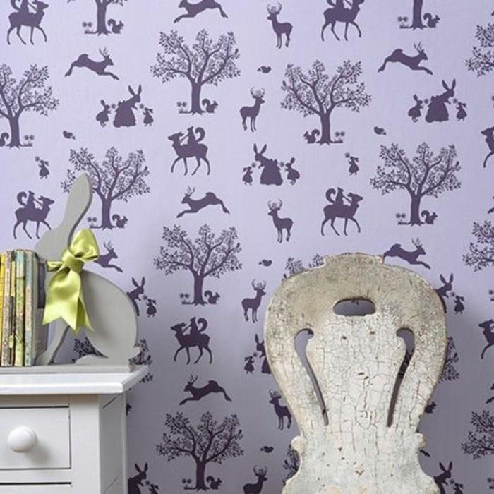 sienų danga-in-castorama-wallpaper-in-purpurinė-tapetai-miegamasis