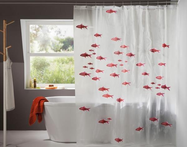 Japon balığı-banyo için orijinal-duş-perdesi