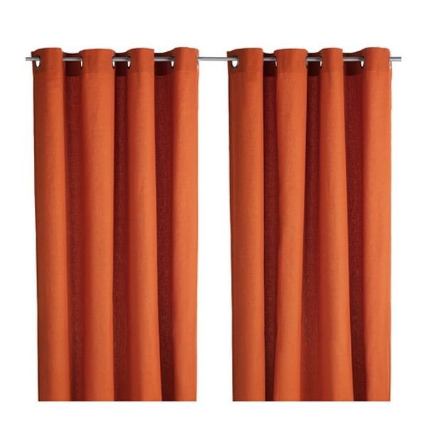 perdeler-ikea-mariam-Perdeler ışığı azaltır ve mahremiyeti korur
