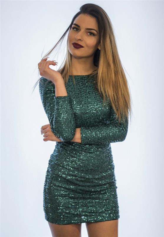 kokteilinė suknelė-pigu-h & amp; m-veronaise-blizgučiai