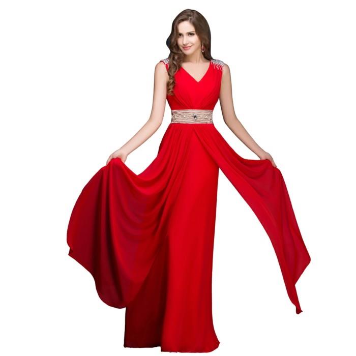 kırmızı-hesap-prenses-yeniden boyutlandırılmış-uzun-gece elbisesi