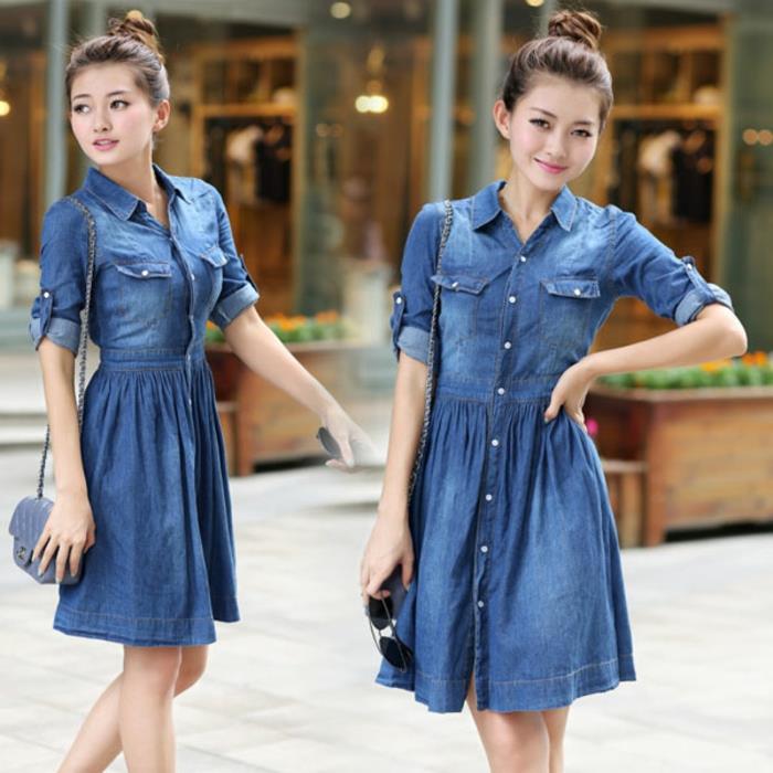 denim-dress-shirt-dress-beautiful-girl-walking-the-street-brineta