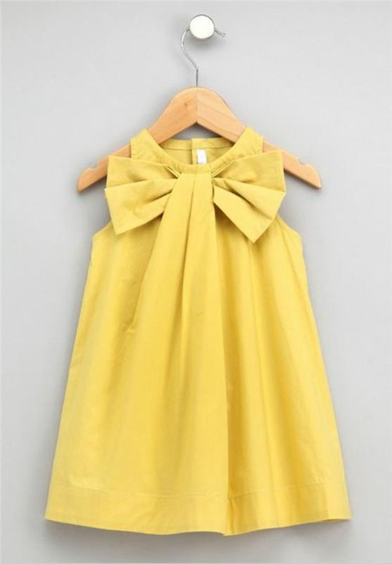elbise-kız-dört-yıl-sarı-elbise-bir-orijinal-yakalı