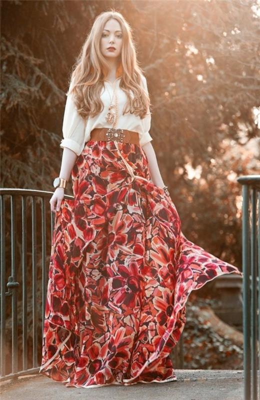 hipi-elegantna-elegantna-in-cvetlična obleka