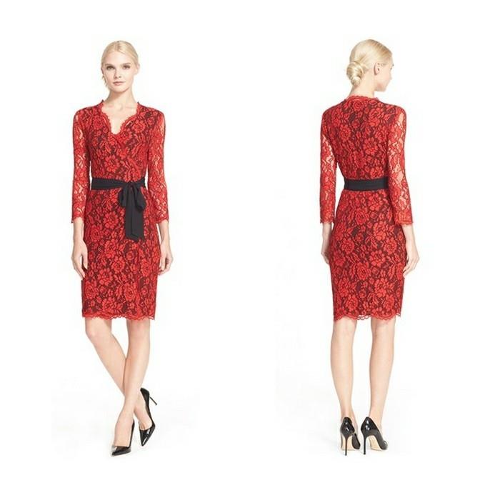 Diane-von-Furstenberg-yeniden boyutlandırılmış-kırmızı şal-elbise